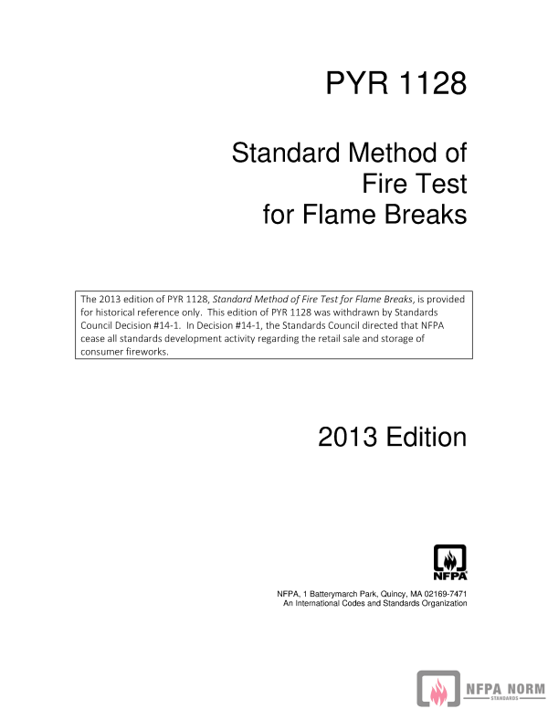 NFPA 1128 PDF